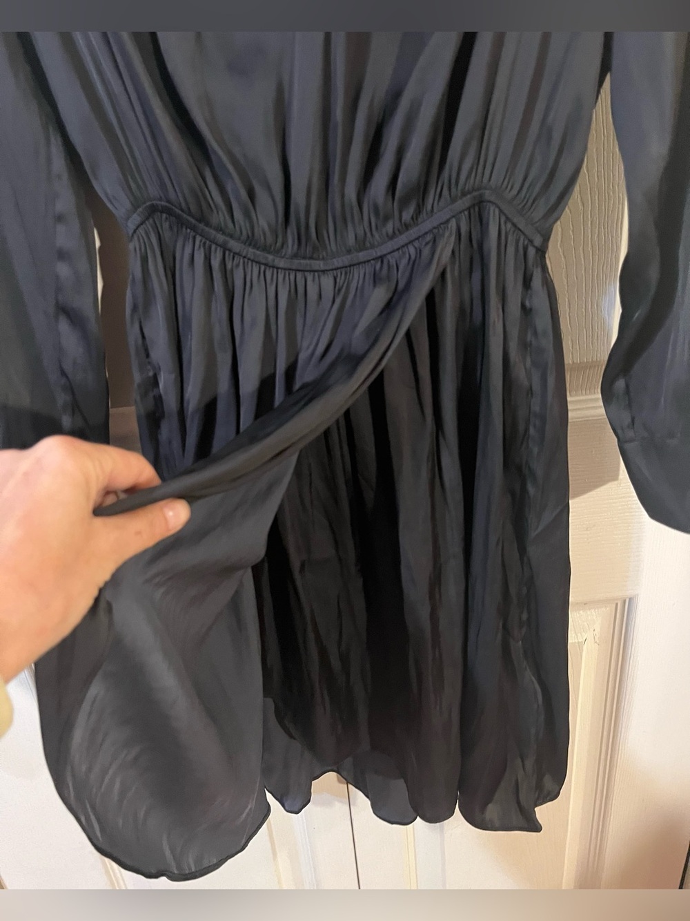 Zadig & Voltaire Rinka Satin Women’s Dress Mini Size Small EUC - Picture 10 of 13